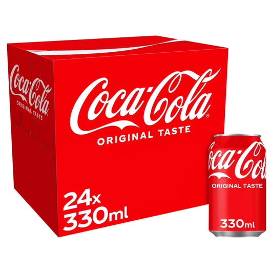 Coca-Cola Original Taste 24 x 330ml Can