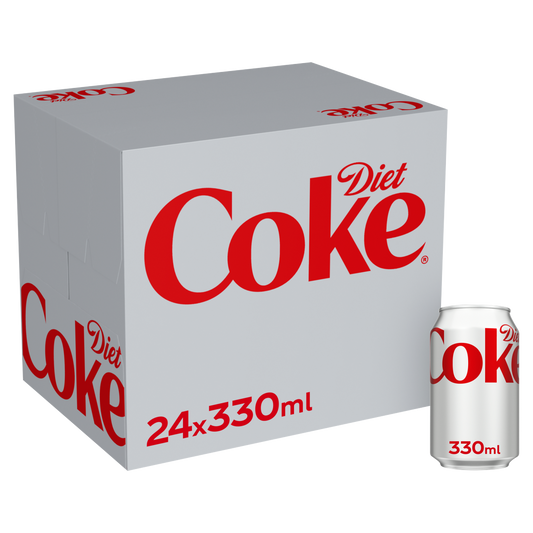Diet Coca-Cola 24 x 330ml Can