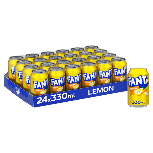 Fanta Lemon 24 x 330ml Can