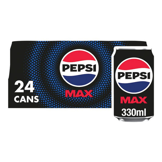 Pepsi Max 330ml Can (Pack of 24)